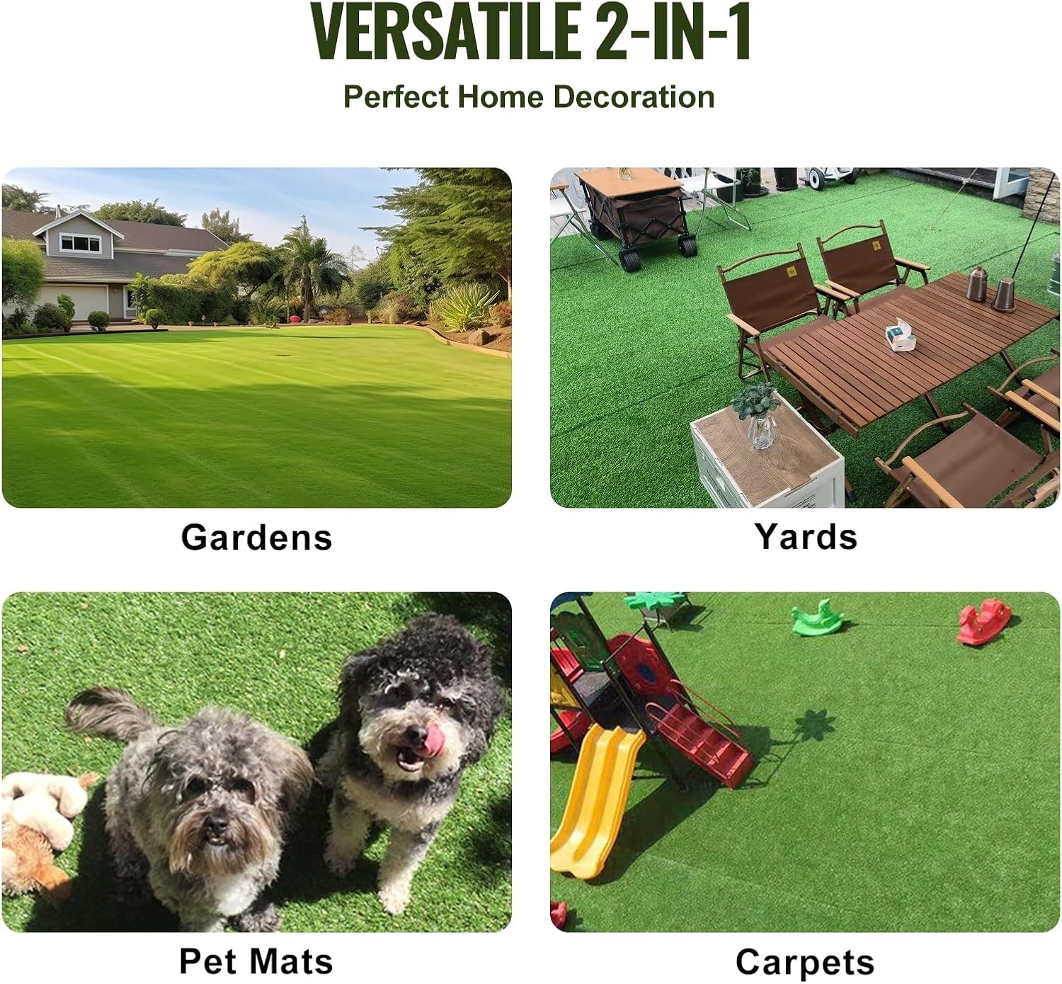 Kunstgras Grastapijt 153x305 cm, 35mm poolhoogte - 35% Korting!