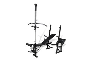 vidaXL Trainingsbank met Multifunctionele Stations - 41% Korting