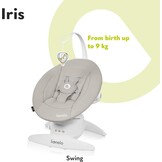 Elektrische Babywipstoel 54% Korting | 360° Zitting | Grijs