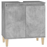 Wastafelkast Betongrijs 58x33x60 cm (53% Korting)