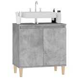 Wastafelkast Betongrijs 58x33x60 cm (53% Korting)