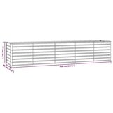 vidaXL Plantenbak verhoogd 400x80x77 cm cortenstaal roestig