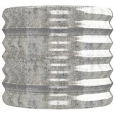 vidaXL Plantenbak 152x40x36 cm gepoedercoat staal zilverkleurig