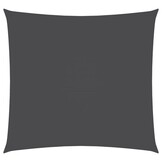 vidaXL Zonnescherm vierkant 2,5x2,5 m oxford stof antracietkleurig
