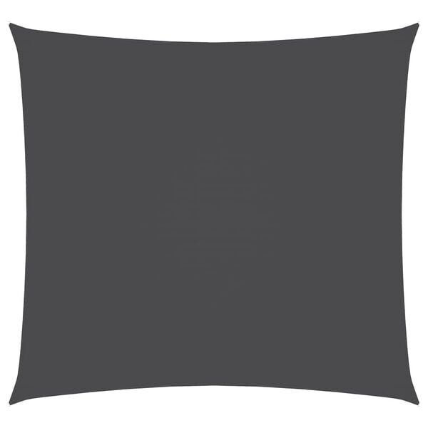 vidaXL Zonnescherm vierkant 2,5x2,5 m oxford stof antracietkleurig