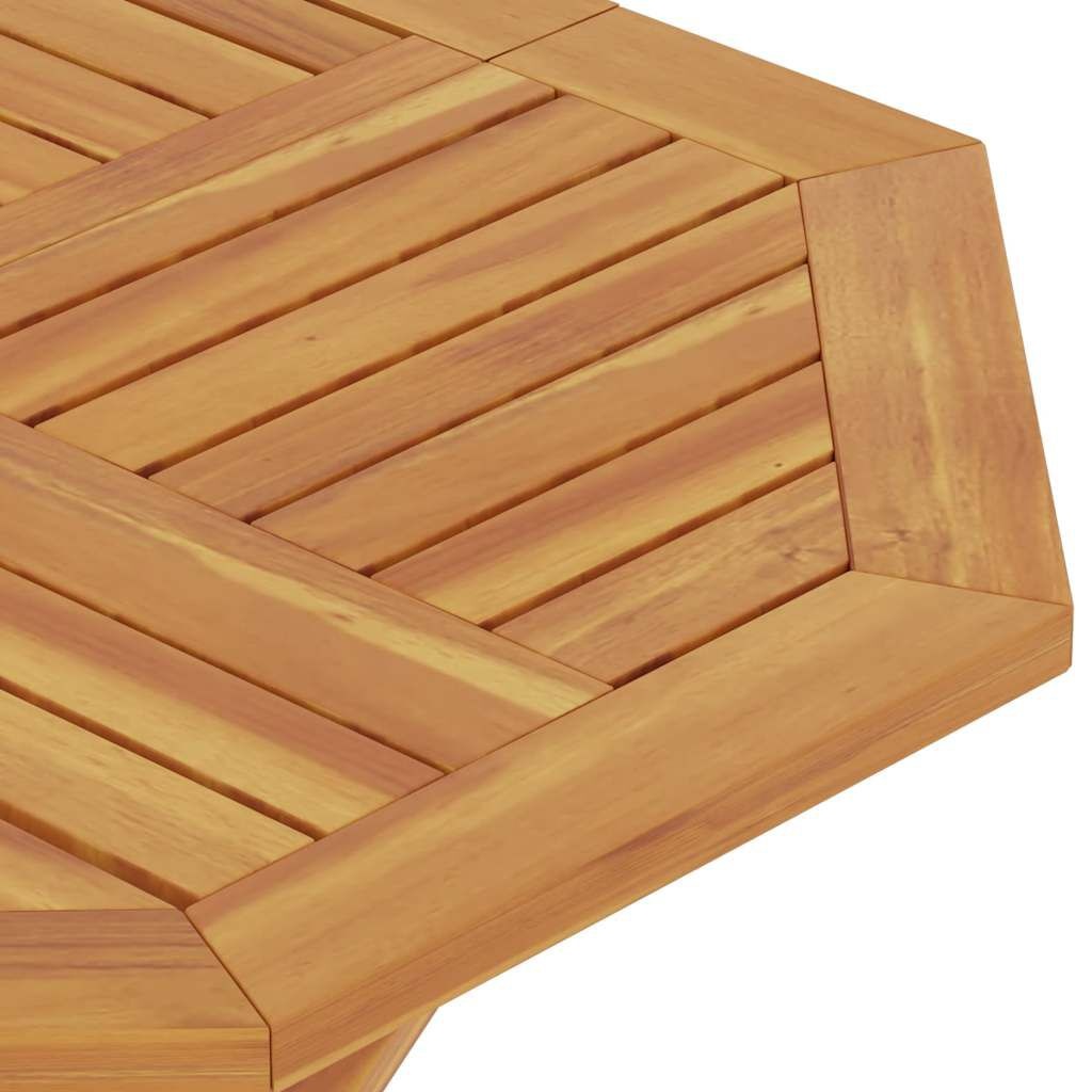 vidaXL Tuintafel inklapbaar 85x85x76 cm massief teakhout