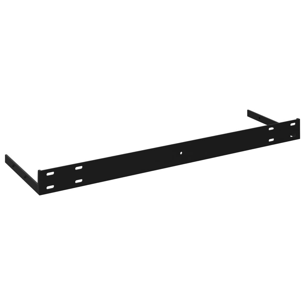 vidaXL Wandschap zwevend 120x23,5x3,8 cm MDF wit