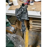 Parasol - polyester - kantelbaar - 300 cm - groen