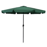 Parasol - polyester - kantelbaar - 300 cm - groen