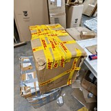 MARK stoel Wit / Zwart x 4