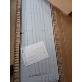 vidaXL Plantenbak 80x80x30 cm roestvrij staal