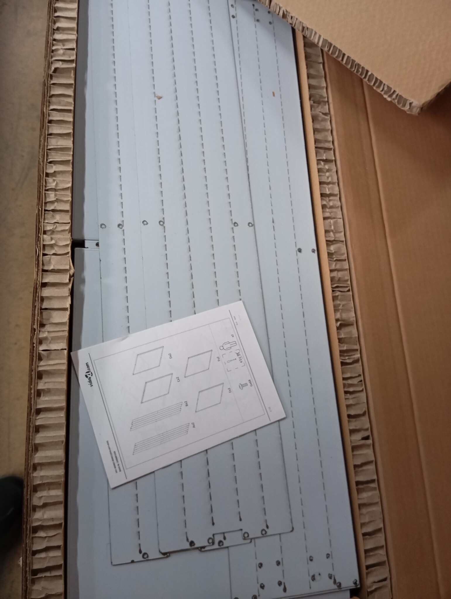 vidaXL Plantenbak 80x80x30 cm roestvrij staal