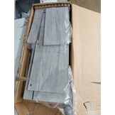 vidaXL Tv-meubel 80x31x25,5 cm bewerkt hout grijs sonoma eikenkleurig