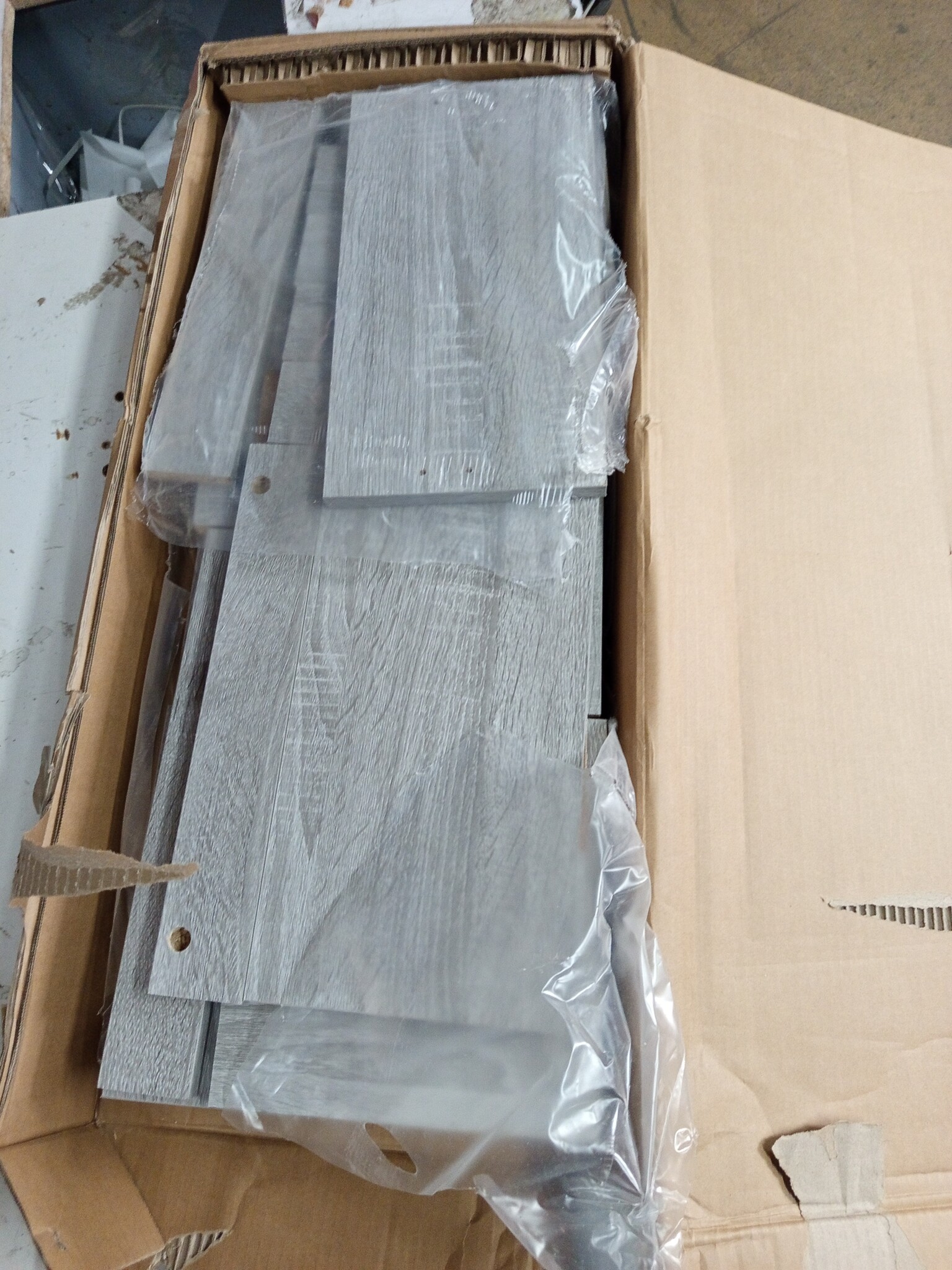 TV-meubel 80cm grijs eikenhout - 71% korting