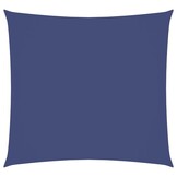 vidaXL Zonnescherm vierkant 6x6 m oxford stof blauw