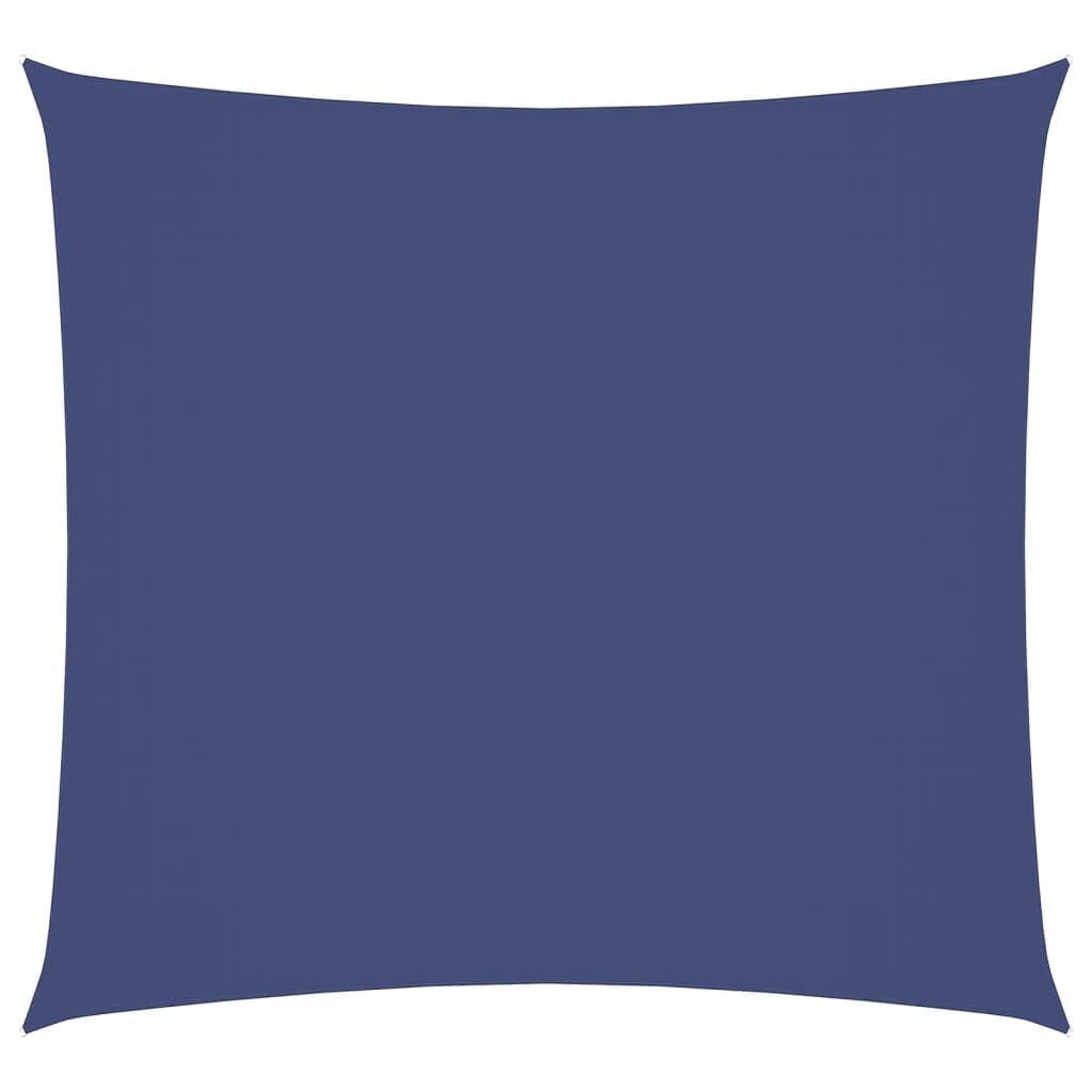 vidaXL Zonnescherm vierkant 6x6 m oxford stof blauw