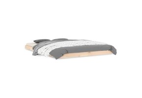 VidaXL Grenenhouten Bedframe 140x200 cm - 34% Korting!
