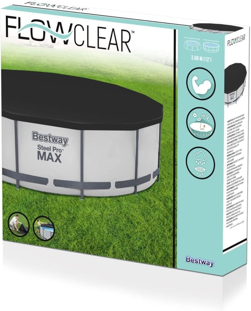 Bestway Afdekzeil voor Zwembad - Rond 368 cm - Blauw