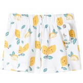 Kindershorts met Citroenprint (Maat 116) - 24% Korting!