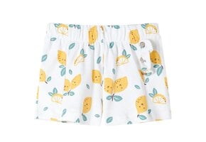 Kindershorts 116 Ecru met Citroenprint - 67% Korting