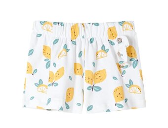 Kindershorts met Citroenprint (Maat 116) - 24% Korting!