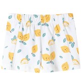 Kindershorts met Citroenprint (Maat 116) - 24% Korting!