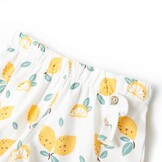 Kindershorts met Citroenprint (Maat 116) - 24% Korting!