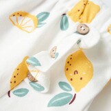 Kindershorts met Citroenprint (Maat 116) - 24% Korting!
