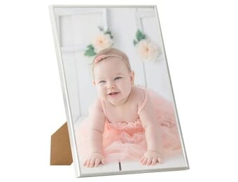 vidaXL Fotolijsten 3 st voor wand of tafel 7x90 cm MDF zilverkleurig