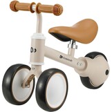 Kinderkraft Loopfiets CUTIE Beige - Multifunctionele 3-in-1 driewieler voor peuters