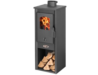 Vrijstaande houtkachel - 8,0 kW - antraciet