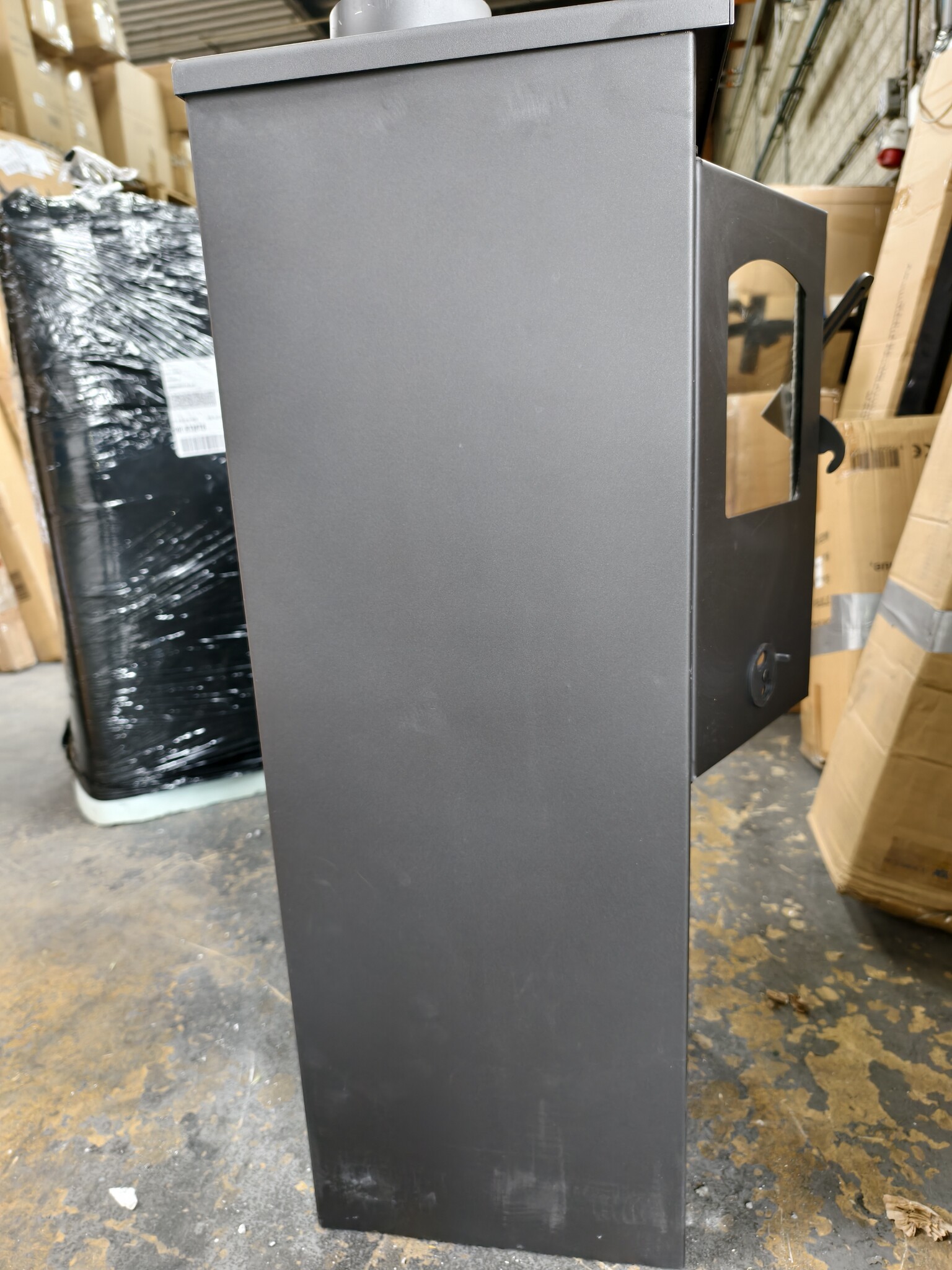 Vrijstaande houtkachel - 8,0 kW - antraciet