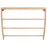 vidaXL Handdoekenrek 60x25,5x49 cm massief walnotenhout