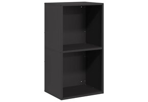VidaXL Brandhoutrek Zwart Koudgewalst Staal 40x30x75 cm - 34% Korting