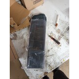 vidaXL Windscherm 5-panelen 600x120 cm stof antraciet