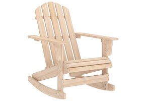 Adirondack Schommelstoel Massief Vurenhout - 58% Korting!