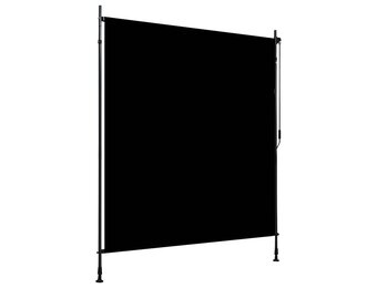 Antraciet Rolgordijn voor Buiten, 200x270 cm - 34% Korting!