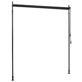 Antraciet Rolgordijn voor Buiten, 200x270 cm - 34% Korting!