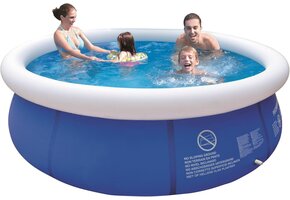 Opblaasbaar Zwembad Quick-Up Rond 300x76 cm - 40% Korting