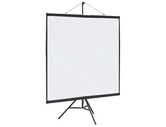 vidaXL Projectiescherm met statief 67 inch 1:1