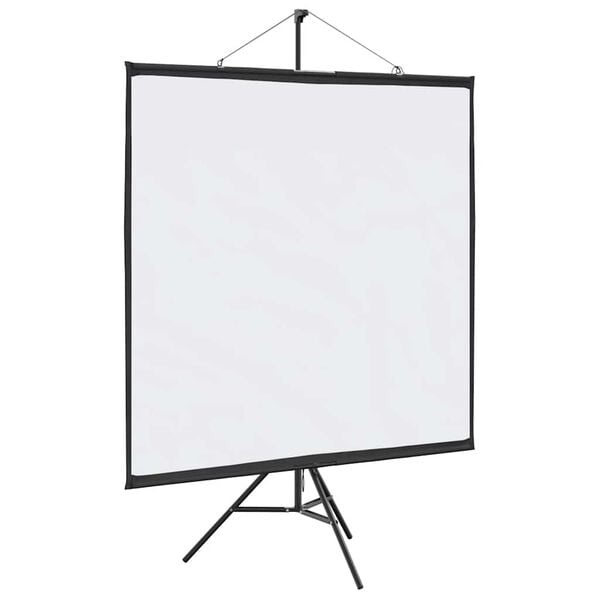 vidaXL Projectiescherm met statief 67 inch 1:1