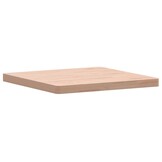 vidaXL Tafelblad Massief Beukenhout Vierkant 60x60 cm - 34% Korting