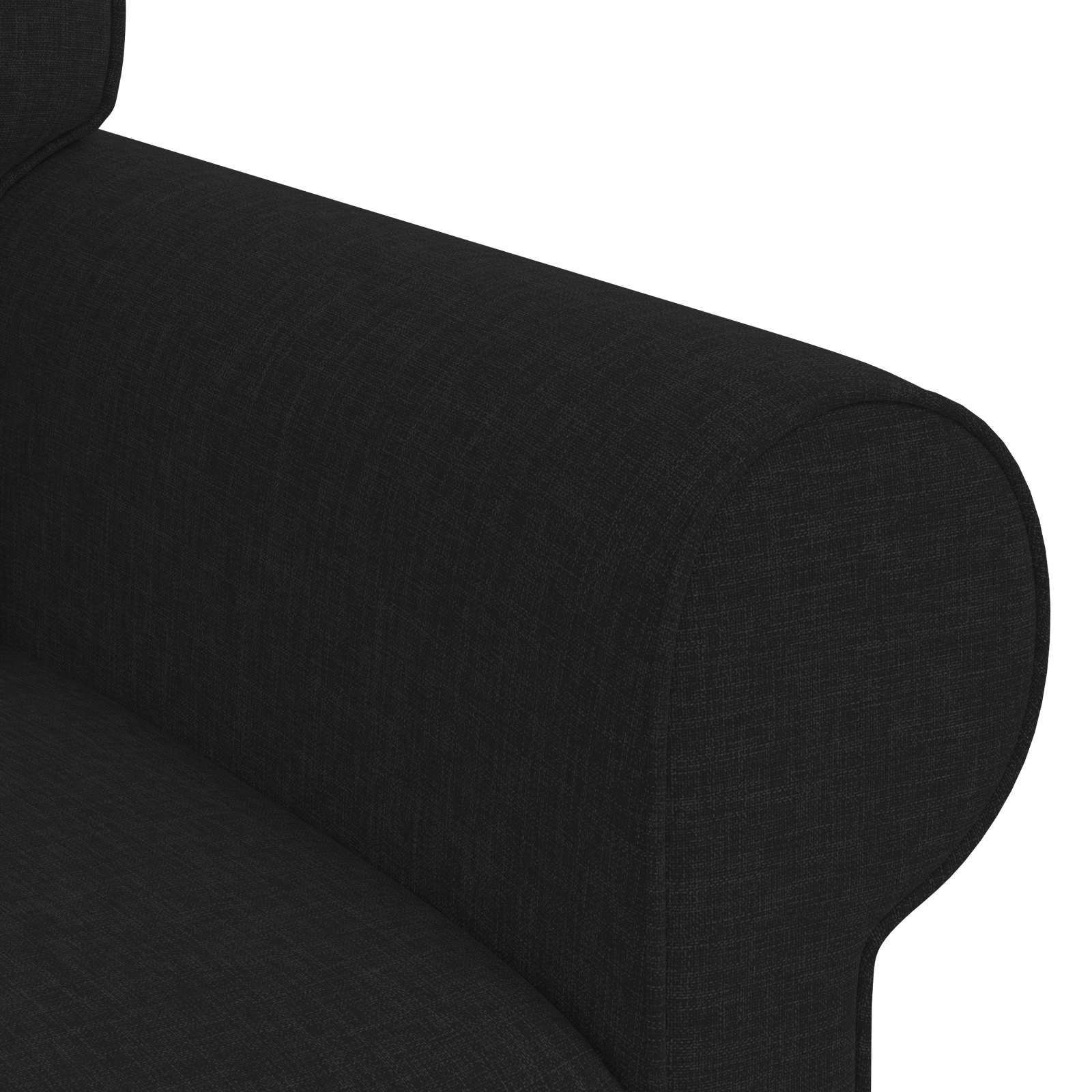 vidaXL Bank 120cm Zwart Metaal - Nu met 35% korting!
