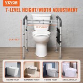Opvouwbaar Toiletveiligheidsframe: 29% Korting!