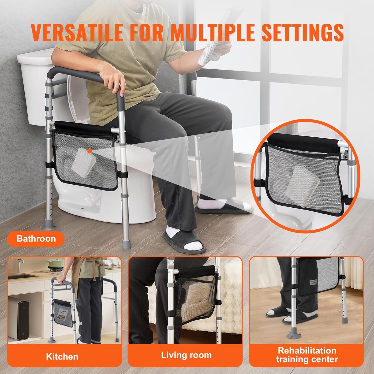 Opvouwbaar Toiletframe met 34% Korting - Voor Extra Zekerheid