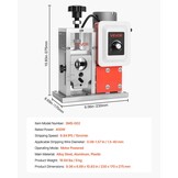 VEVOR Elektrische Kabelstripmachine 400W voor 1,5-40 mm Kabels - Zilver