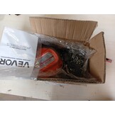 VEVOR Trekkoord met 2 T draagvermogen, handketting, 3 m hefhoogte, hoes met G80-ketting, krachtige takel, handmatige takel voor garages, magazijnen, automobielmachines, oranje