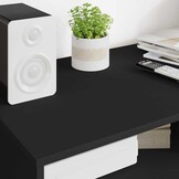 Zwarte TV-kast met Lade & Planken - 100cm Breed - 34% Korting
