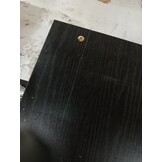 vidaXL Wasmachinekast Zwart Eiken 67,5 x 48 x 97 cm Bewerkt hout