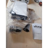 VEVOR Elektrische Groentesnijder 200W - 5-in-1 Keukenmachine met RVS Messen - RVS Kleur